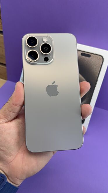 кондиционеры кара балта: IPhone 15 Pro Max, Колдонулган, 1 ТБ, Куту, 84 %