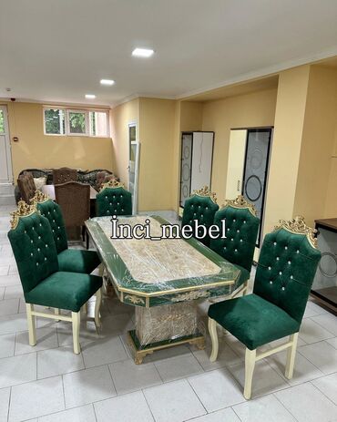 продаю айфон 6: Qonaq otağı üçün, Yeni, Açılmayan, Dördbucaq masa, 6 stul