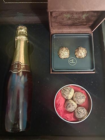 bildirçin əti satışı: Məhsul: DeLafée of Switzerland – Musseux Rosé Brut 24 karat qızıl — 6