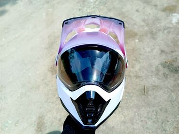 мотоцикл иж планета 3: Эндуро Шлем Маленького Размера XS Чисто Белый! Со встроенными