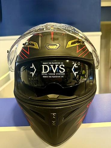 moto mator: Məhsul: OKE Helmet – tam üzlü moto dəbilqə - Rəng və dizayn: Mat qara — 4