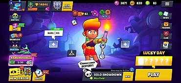Игровой аккаунт Brawl Stars - Текущий трофейный путь: 14 846 (макс