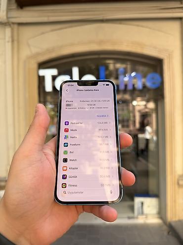 Mobil telefon və aksesuarlar: IPhone 13, 128 GB, Göy, Zəmanət, Kredit, Simsiz şarj — 6