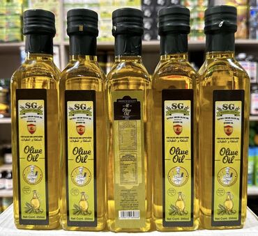 растителное масло: Оливковое масло SG производство Испания, объем 250мл, на пластиковых