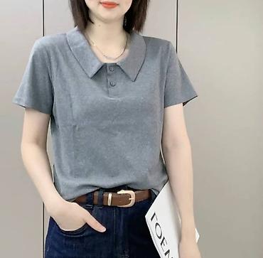 Футболки: Футболка, Классическая модель, Китай, Хлопок, Новый at lalafo.kg — 5 Футболки: Футболка, Классическая модель, Китай, Хлопок, Новый — 5