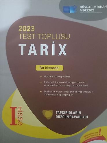 Tarix test toplusu 2023 1 ci hissə lalafo.az -da Tarix test toplusu 2023 1 ci hissə