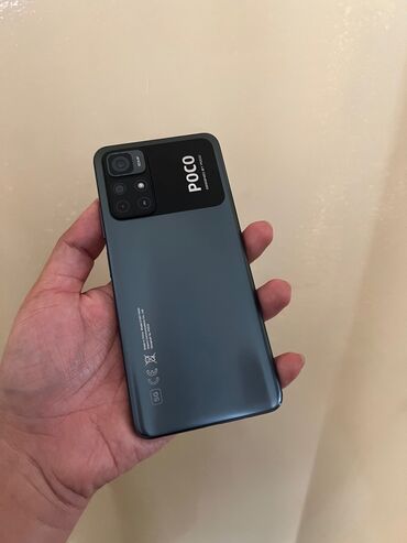 60 manata telefonlar: Poco M4 Pro 5G, 64 ГБ, цвет - Черный
