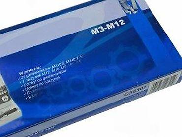 Setovi ručnog alata: Set navojnih nareznica i ureznica GEKO, 32 dela (M3–M12) Komplet za — 18