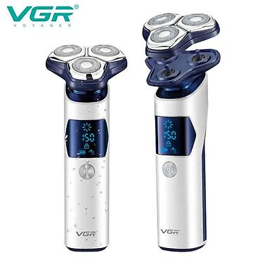 akümülatör: №: 8430 Məhsulun adı: Elektrik ülgüc VGR V-328 3 başlıq IPX7 Ağ Brend — 5