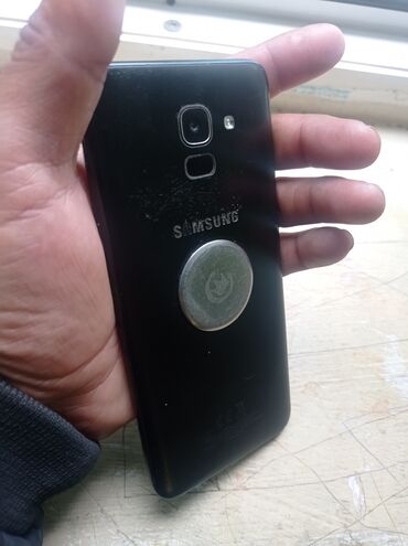 samsung a6 ekranı: Samsung Galaxy A6, 64 ГБ, цвет - Черный, Отпечаток пальца, Face ID