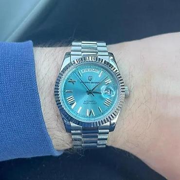Ručni satovi: PAGANI DESIGN PD-1752 - Tiffany plava -Rolex Day-Date Homage Potpuno — 3