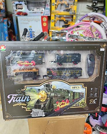игрушечный паровоз: Игровой набор «Classic Train» (RC) - Радиоуправляемая железная дорога — 1