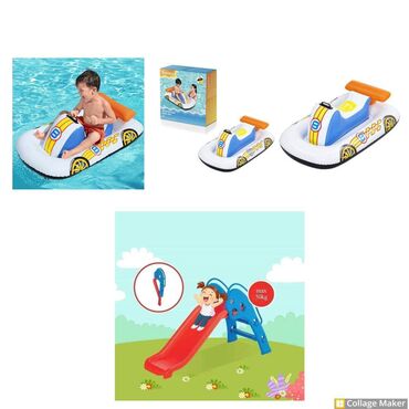 brod igracka za decu: 🚘 Deciji dusek auto 🚘 ✔️Maksimalna nosivost 45kg ✔️1.10m x 75cm 👉2.250