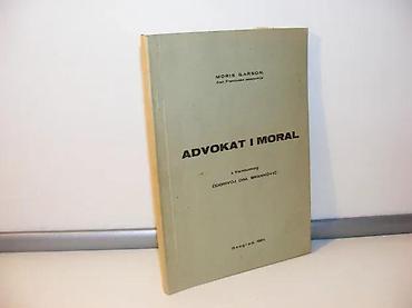 bracne vode: Advokat i moral moris garson1965 beogradmek povezna 5-6 strana tekst — 2