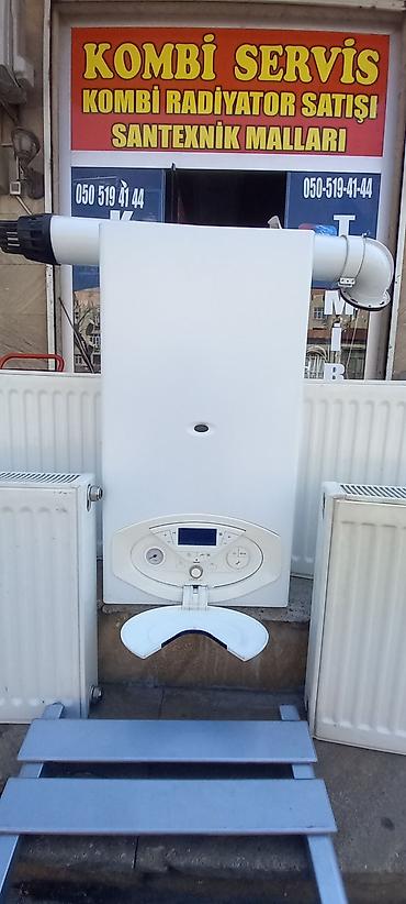 ev üçün pilləkənlər: İşlənmiş Kombi Ariston 24 kVt, Ünvandan götürmə, Ödənişli quraşdırma, Zəmanətli, Kredit yoxdur — 2
