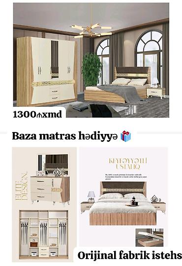 sap: Yataq otağı dəsti – orijinal fabrik istehsalı Tərkibi: - 4 qapılı — 1