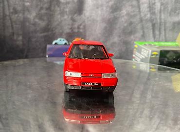 Avtomobil modelləri: Коллекционная модель Lada VAZ 110 Red 1998 Welly Scale 1:34 Art. — 8