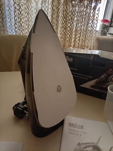 buxar utusu: Braun TexStyle 9 buxarlı ütü - Mağaza: Kontakt Home-dan alınıb (260 — 4