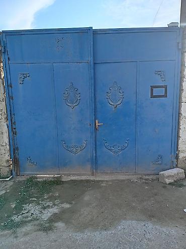 qapi ucun setkalar: Dəmir darvaza dəsti - Material: qalın metal/dəmir qapı panelləri - — 2