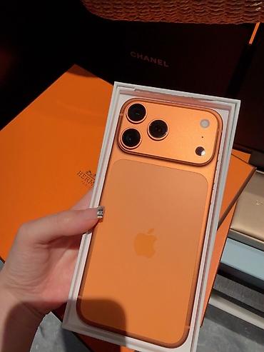 Apple iPhone: IPhone 17 Pro Max, 256 GB, Narıncı, Face ID — 12