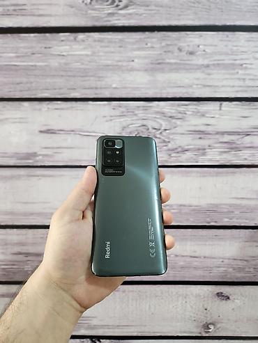 Мобильные телефоны: Redmi Note 10, 64 ГБ, цвет - Серый, Сенсорный — 4