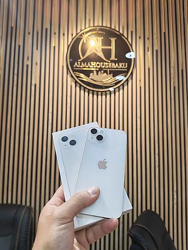 айфон 1: IPhone 13, 128 ГБ, Белый, С документами, Гарантия, Face ID — 1
