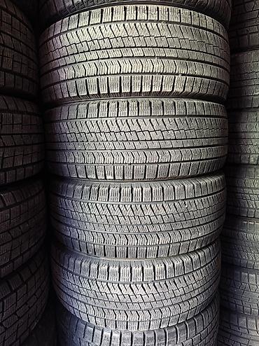 Шины 225 / 55 / R 17, Зима, Б/у, Комплект, Легковые, Япония, Bridgestone
