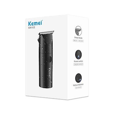kemei: №: 12916 Məhsulun adı: Saç kəsimi üçün cihaz Kemei KM-X3 Brend: Kemei — 3