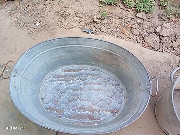 islenmis bak: Sinklər və vedrə – sinklənmiş metal dəst - Material: qalvanizə — 4