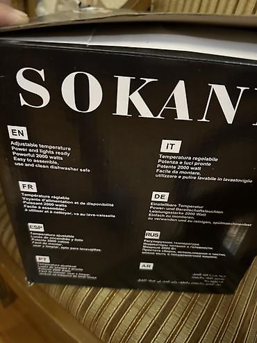 afon 9: SOKANY WJ-800 dərin yağda qızartma aparatı - Güc: 2000W - Tutum: 3.5 — 4