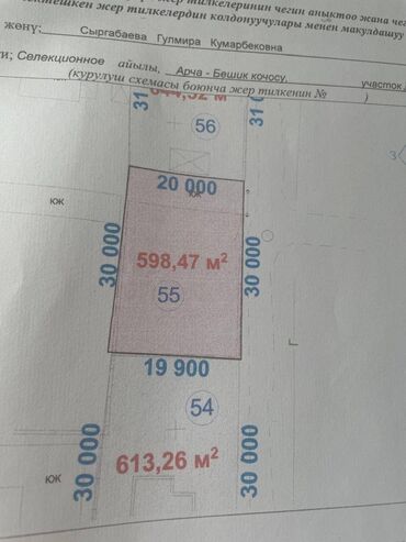 бишкек продаю участок: 6 соток, Курулуш, Кызыл китеп