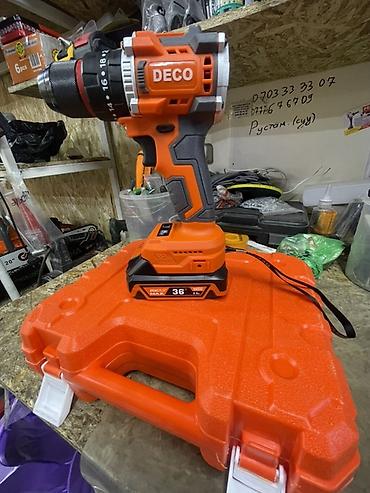 шуруповерт dewalt 36v: Аккумуляторный шуруповёрт/дрель DECO в комплекте Основные — 4