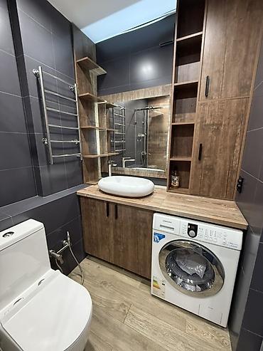 Посуточная аренда квартир: 1 комната, Душевая кабина, Постельное белье, Кондиционер — 12