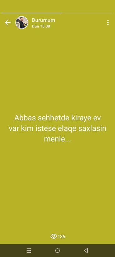 3 otaqli menzil: Gencede kiraye ev şeraitli hemde serfeli