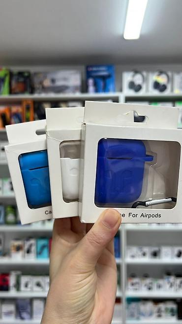 mi buds: Кейс для наушников, Apple, Новый, цвет - Синий — 1