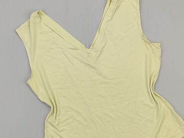 beżowa bluzki z dekoltem w serek: Top Marks & Spencer, XL (EU 42), condition - Good