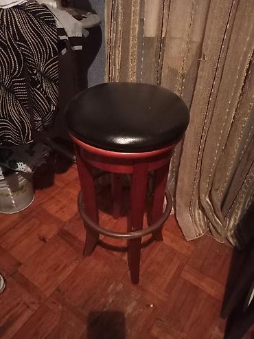 stulları: Bar taburesi - Dizayn: Klassik bar üslubu, yuvarlaq oturacaq. - — 1
