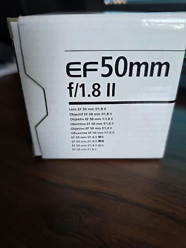 объектив 50мм: Объектив Canon EF 50mm f/1.8 II Классический светосильный «полтинник» — 4