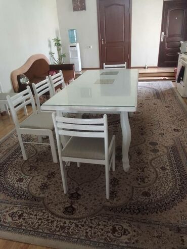 кара балта мебель бу: Комплект стол и стулья Б/у