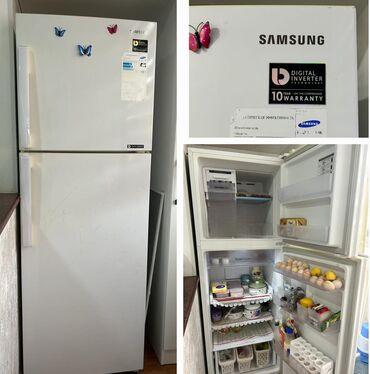 samsun not3: Б/у Холодильник Samsung, No frost, Двухкамерный, цвет - Белый