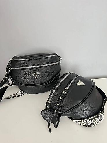 Putni koferi i torbe: GUESS ženske torbe – više modela i boja - Crossbody sa pletenim — 22