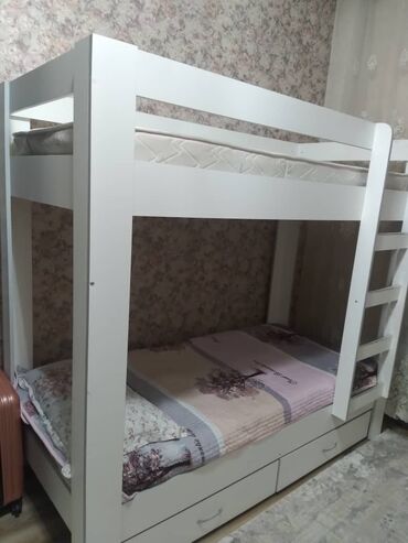 2 х ярусные кровати: Двухъярусная кровать, Для девочки, Для мальчика, Б/у