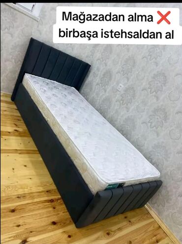 Çarpayılar: Yeni, Təknəfərlik çarpayı, Bazalı, Matras ilə, Siyirməsiz — 5