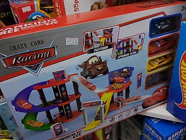 машина игра: Игровой набор «Crazy Cars Racing» — многоуровневая парковка и трасса с — 1