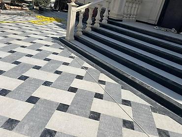 Мраморные и гранитные работы: Благоустройство частной территории: укладка гранитной плитки и — 6