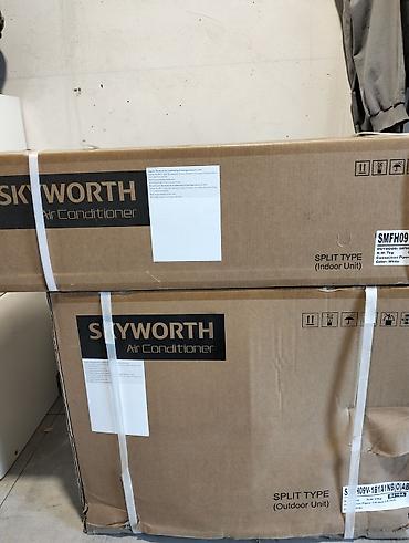 kondisioner kodları: Skyworth split tipli kondisioner dəsti Model: SMFH09V-1B1A1NBAB — 1