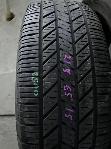 21565 r15: Шины 215 / 65 / R 15, Лето, Б/у, 1 шт, Легковые, Корея, Hankook — 1