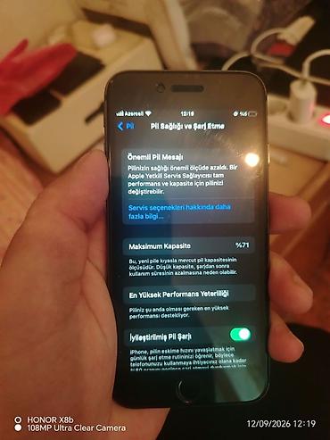 apple se 2020: IPhone 8, 64 GB, Qara, Barmaq izi — 4
