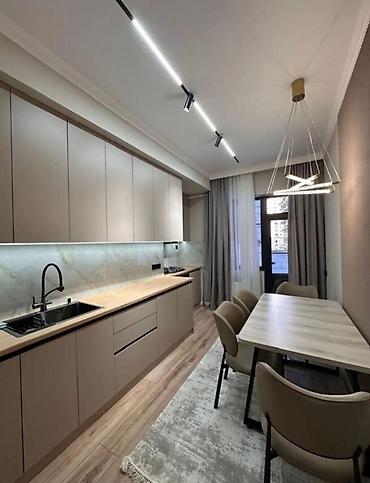 Продажа квартир: 2 комнаты, 58 м², Асанбай мкр Элитка, 2 этаж, Дизайнерский ремонт — 3