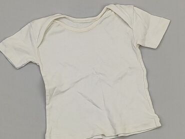 biała koszula z kolibrem: Koszulka, 0-3 m, stan - Dobry